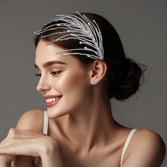 Elegant Rhinestone Headband - Picture 1 of 6